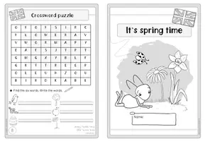 Vorschau - Arbeitsblätter - It´s spring time- booklet: Englischunterricht KLasse 3|4 - Seite 2