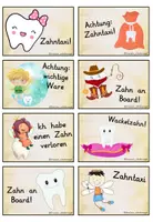 Vorschau - Mal- und Bastelvorlagen - Zahntaxi für ausgefallene Zähne - Seite 3