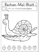 Vorschau - Arbeitsblätter - Einmaleins: Rechen-Mal-Blätter (2. Klasse) - Seite 3