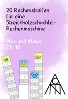 Vorschau - Arbeitsblätter - Plus und Minus automatisieren (ZR 10) - Deckblatt