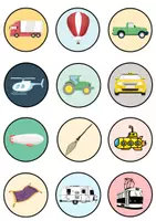 Vorschau - Spiele - Materialpaket - Moyen de transport - Verkehrsmittel Französisch - Seite 3
