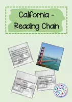 Vorschau - Spiele - California - Reading Chain (Lesespiel) - Seite 1