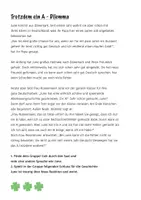 Vorschau - Arbeitsblätter - Gedankenexperiment - Dilemma mit 4 unterschiedlichen Reaktionen - Seite 1