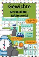 Vorschau - Arbeitsblätter - Materialpaket Gewichte - Seite 1