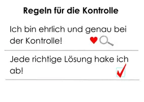 Vorschau - Poster - Regeln für die Selbstkontrolle - Deckblatt