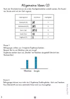 Vorschau - Unterrichtsreihen - Diagramme in der Grundschule: 44 Aufgaben- und Lösungskarten, geeignet für die 1. - 3. Klasse - Seite 3