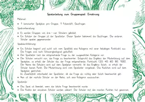 Vorschau - Spiele - Wissensspiel: Ernährung, Nahrung, Verdauung - Seite 1