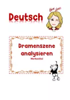 Vorschau - Arbeitsblätter - Materialpaket Drama am Beispiel Besuch der alten Dame inkl. Lösungen - Seite 3