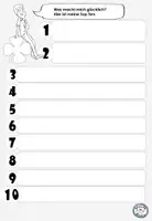 Vorschau - Arbeitsblätter - Glücksunterricht: Top Ten meines Glücks - Seite 2