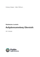 Vorschau - Unterrichtsreihen - Mathekicker – Mathematik Aufgabensammlung für die Oberstufe (inkl. Lösungen) - Seite 1