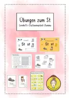 Vorschau - Arbeitsblätter - Materialpaket: Übungen zum Sp und St - Seite 1