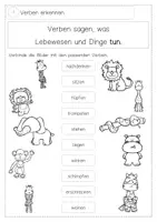 Vorschau - Arbeitsblätter - Mein löwenstarkes Übungsheft Verben Selbstlernheft 2. Klasse - Seite 3