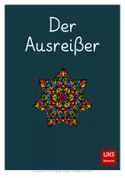 Vorschau - Arbeitsblätter - Lesetraining-Adventskalender in Grundschrift als farbige Printversion - Kurzgeschichte und Sterne zum Ausmalen - Deckblatt