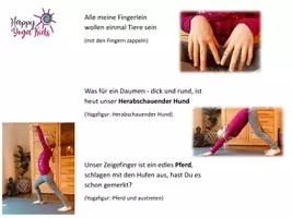 Vorschau - Arbeitsblätter - Happy Yoga Kids - Körperteile - Meine Finger - Seite 2
