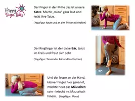 Vorschau - Arbeitsblätter - Happy Yoga Kids - Körperteile - Meine Finger - Seite 3