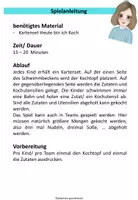 Vorschau - Arbeitsblätter - Heute sind wir Koch - Seite 1