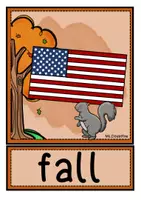 Vorschau - Poster - 22 Autumn/Fall Tafelkarten oder Pinnwand | Wortschatz (Klasse 5–7) - Seite 2