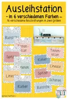 Vorschau - Poster - Klassenzimmer Gestaltung - MATERIALPAKET - Seite 1