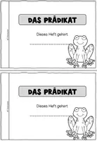 Vorschau - Arbeitsblätter - Das Prädikat Heft - Einführung und Wiederholung - Seite 2