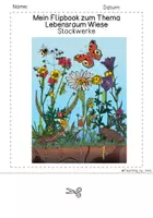 Vorschau - Arbeitsblätter - Flipbook- Stockwerke der Wiese - Seite 3