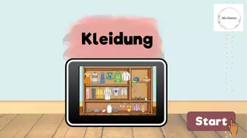 Vorschau - Interaktives Material - Interaktive PDF - "Kleidung" DaZ/DaF - Seite 3