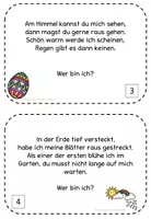 Vorschau - Stationenlernen - Frühlingsrätsel in Reimen, täglicher Lese-Rate-Spaß +Lösungsblatt/Urkunde #edukilights22 - Seite 3