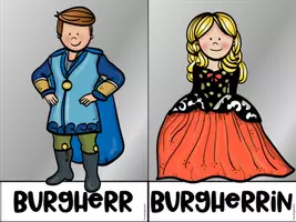 Vorschau - Bildkarten - Ritter und Burgen | Tafelmaterial - Seite 2