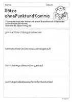Vorschau - Arbeitsblätter - Sommer-Schlangensätze - differenziert (Kl. 2+3) - Seite 3