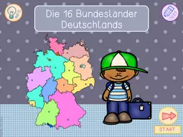 Vorschau - Unterrichtsreihen - Deutschland Bundesländer - Interaktive PDF - Seite 1