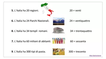 Vorschau - Arbeitsblätter - Conosci l`Italia interaktive PDF und PowerPoint Präsentation über Italien für den Italienisch- Unterricht - Seite 3