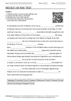 Vorschau - Arbeitsblätter - Arbeitsblätter zum Thema "Kreide" + Lösung & MP3 + - Deckblatt