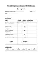 Vorschau - Anderer Materialtyp - Bewertungsraster: Ein Protokoll verfassen - Seite 1
