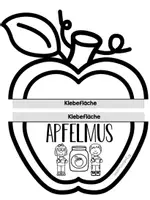 Vorschau - Arbeitsblätter - Apfelmus kochen - Vorgangsbeschreibung mit Bastelvorlage - Seite 2