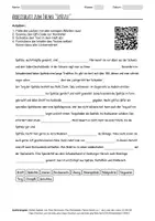 Vorschau - Arbeitsblätter - Arbeitsblätter zum Thema "Spätzle" + Lösung & MP3 + - Deckblatt