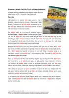 Vorschau - Arbeitsblätter - Grammar - Simple Past: My Trip to Brighton - Seite 1