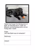 Vorschau - Arbeitsblätter - Rechengeschichten mit Takeshi - Seite 3