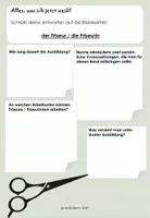 Vorschau - Arbeitsblätter - interaktives Arbeitsblatt: Ausbildung Friseur 1 - Seite 1