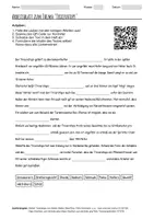 Vorschau - Arbeitsblätter - Arbeitsblätter zum Thema "Triceratops" + Lösung & MP3 + - Deckblatt