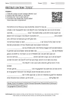 Vorschau - Arbeitsblätter - Arbeitsblätter zum Thema "Zeitreise" + Lösung & MP3 + Mindmap + Infografik - Deckblatt