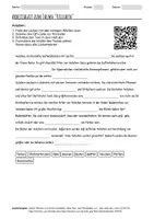 Vorschau - Arbeitsblätter - Arbeitsblätter zum Thema "Veilchen" + Lösung & MP3 + - Deckblatt