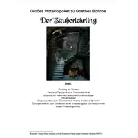 Vorschau - Arbeitsblätter - Großes Materialpaket zu Goethes Ballade "Der Zauberlehrling" - Deckblatt