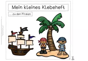 Vorschau - Arbeitsblätter - Klebeheft Piraten (Lesen und Schreiben) - Seite 1