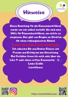 Vorschau - Poster - Klassenbuch | Anleitung für Klassenbuchführer - Seite 2