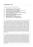 Vorschau - Unterrichtsreihen - telc B2 Leseverstehen Teil 1 (Paket: 5 Aufgaben) - Deckblatt
