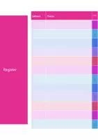 Vorschau - Anderer Materialtyp - Digitales Notizbuch - individuell beschreibbar - pink - Seite 1