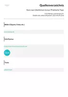 Vorschau - Arbeitsblätter - Kann man Glücklichsein lernen? Praktische Tipps - Seite 1