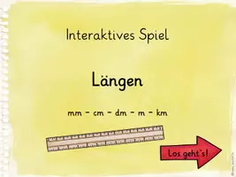 Vorschau - Spiele - Interaktive PDF Längen - Lernspiele - Seite 3