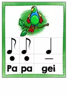 Vorschau - Spiele - Rhythmusbausteine Musik Grundschule (Klasse 1–2) – Notenwerte spielerisch üben mit Bildkarten - Seite 3