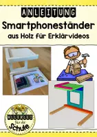 Vorschau - Anderer Materialtyp - Anleitung für den Bau eines Smartphoneständers - Deckblatt