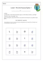 Vorschau - Arbeitsblätter - Lesehausaufgaben - Leseblätter 1 (Einsterns Schwester) - Seite 3